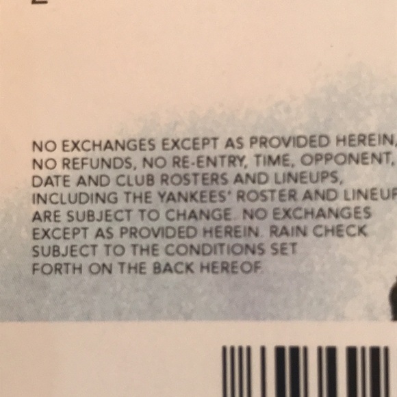 NY Yankees Ticket Stub- Unused- Last Season at old Stadium - July 4, 2008 Game - Picture 6 of 9